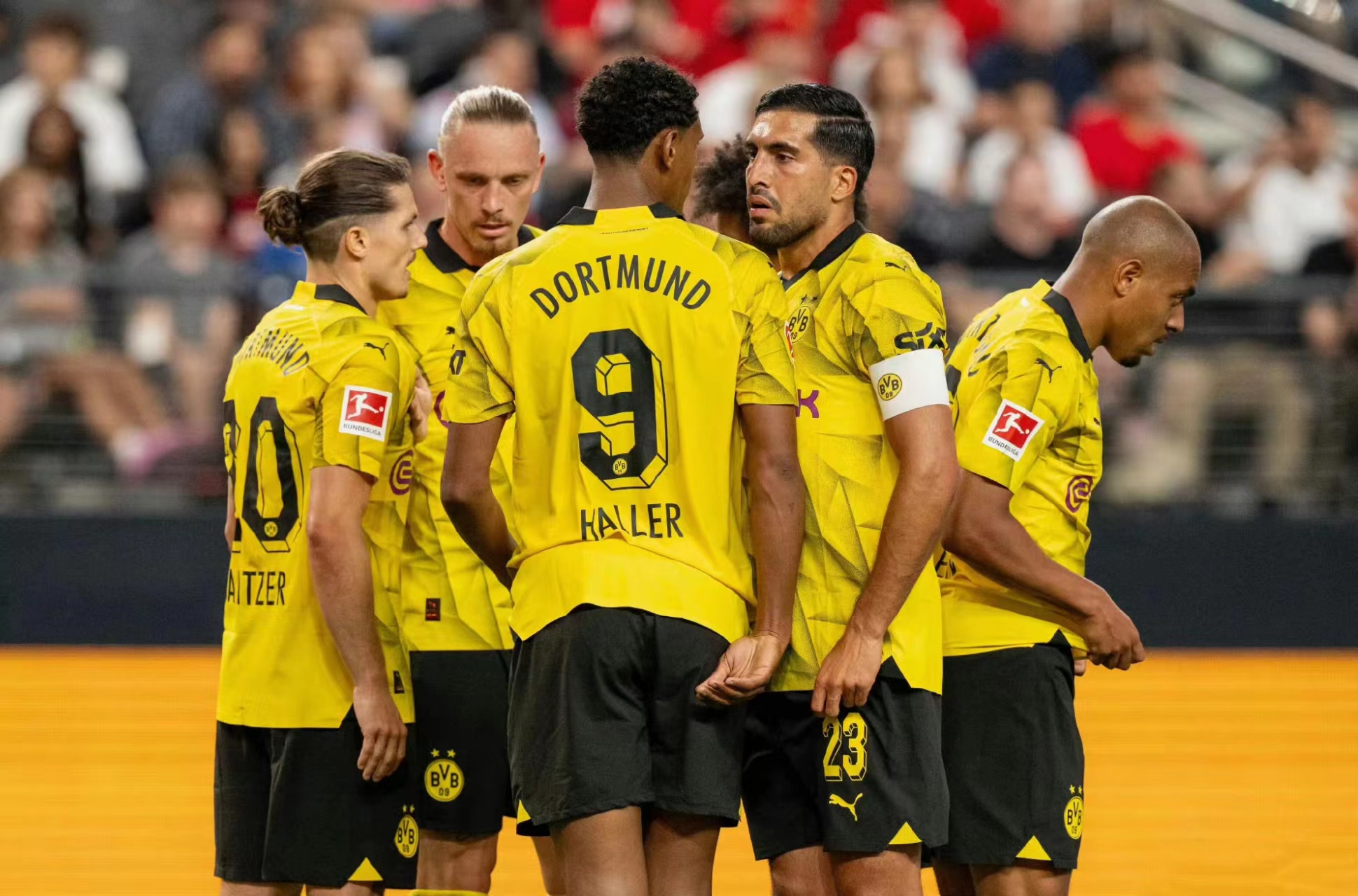 Manchester United vs Borussia Dortmund, le match enflamme Las Vegas, États-Unis